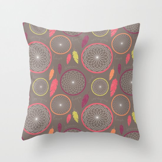 Dreamcatcher Throw Pillow