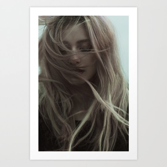 Sad wind Art Print