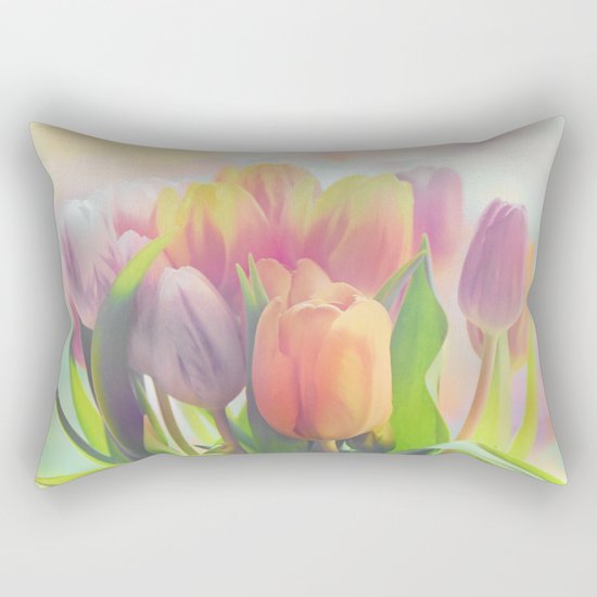 Reaching to the sky Rectangular Pillow