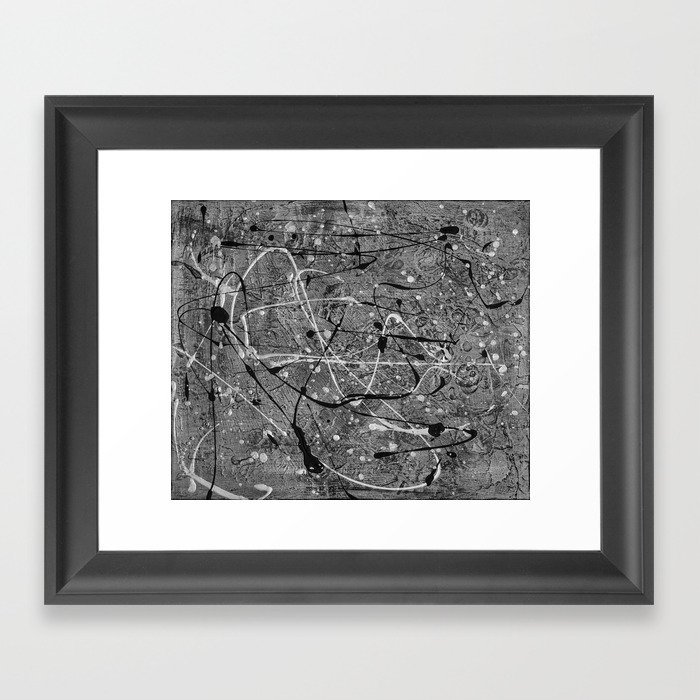 Titanium Framed Art Print