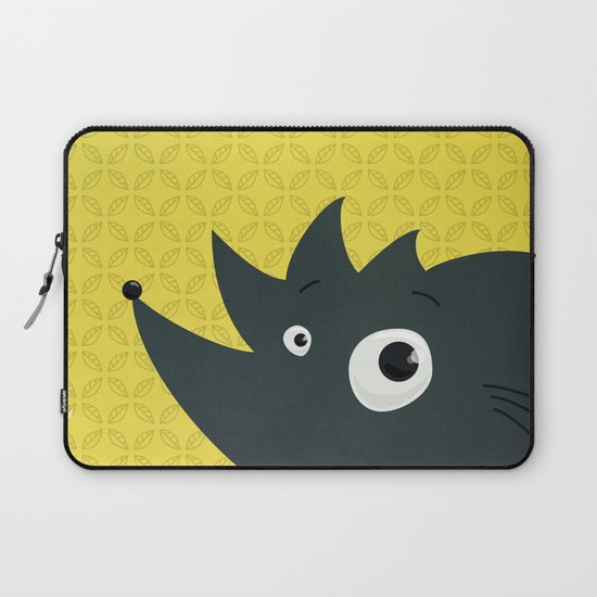 Cute Cartoon Hedgehog Laptop Sleeve