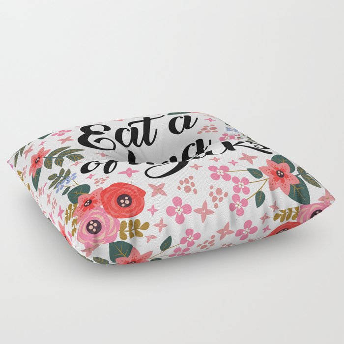 Eat A Bag Of Dicks Funny Cute Floral Quote Dekkodesignstore Com