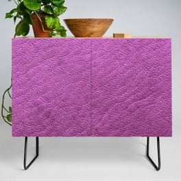 Modern Elegant Purple Leather Collection Credenza