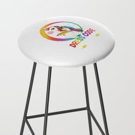 Is This Against Dress Code Too? Unicorn Bar Stool