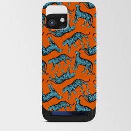 Tigers (Orange and Blue) iPhone Card Case