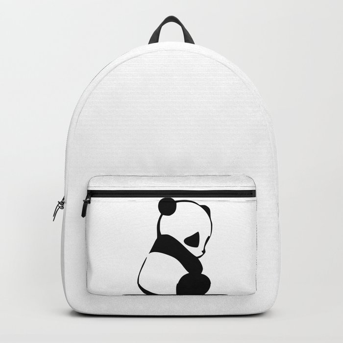 Panda bear cute asian zoo Backpack by Nexart Society6