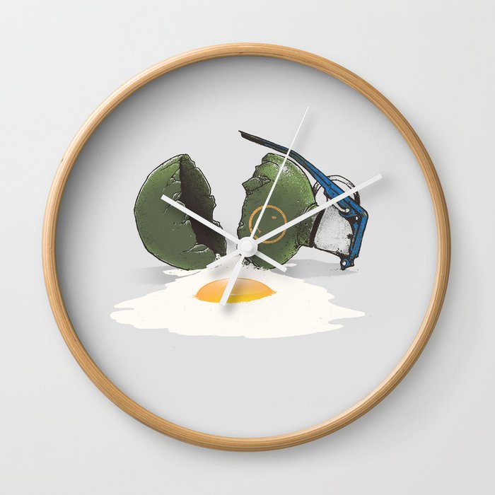 Eggsplosion Wall Clock
