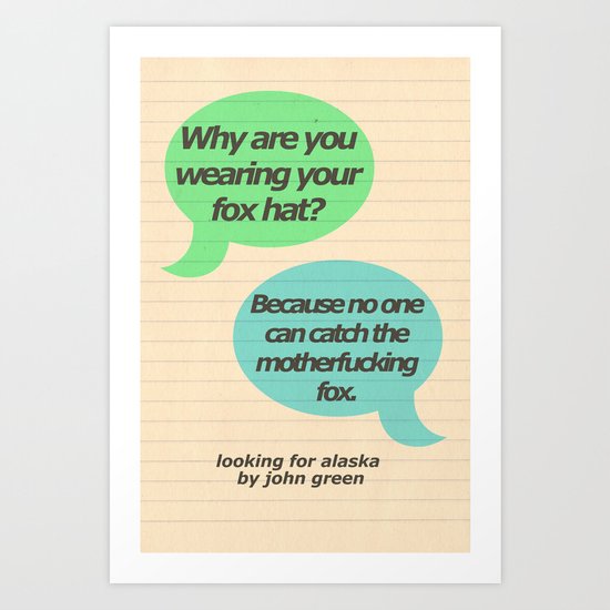 Fox Hat Art Print