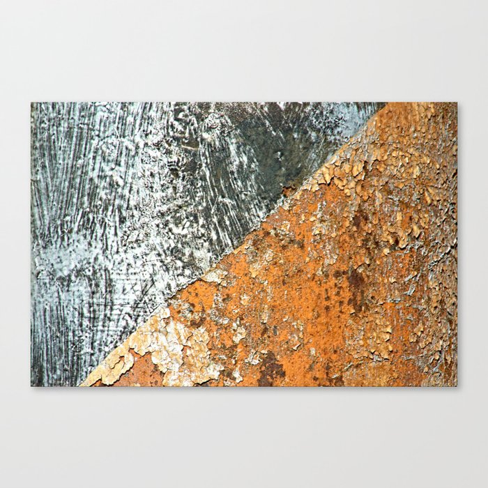 Abstract Rusty Metal Texture 1 Canvas Print