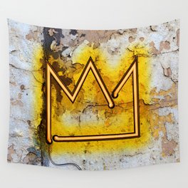 Crown “B” – NEON Wall Tapestry