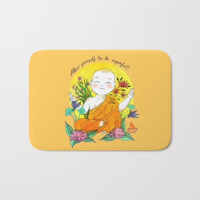 The Buddhist Monk Bath Mat