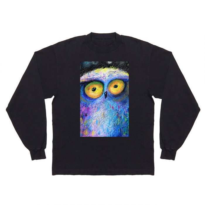 deep night owl Long Sleeve T Shirt