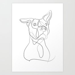 Pitbull Art Prints For Any Decor Style Society6