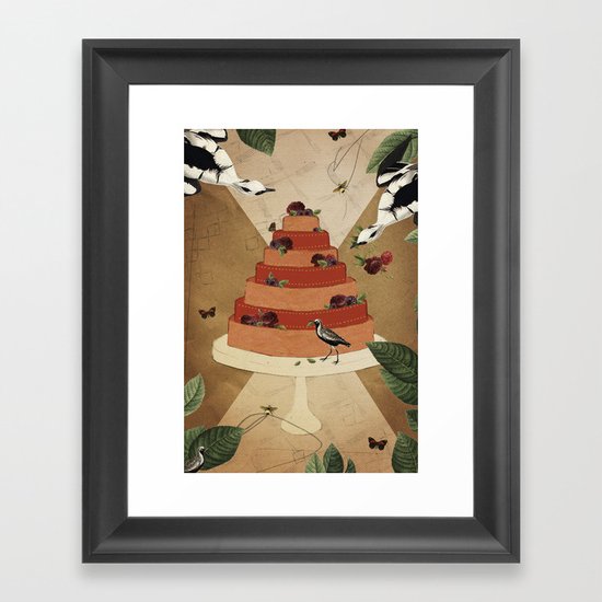 Let Them Eat Cake :: II Framed Art Print