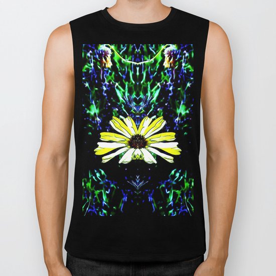 Daisies. © J&S Montague. Biker Tank