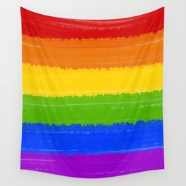 Rainbow Pride Flag Wall Tapestry