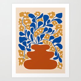 magic flower pot 2 Art Print
