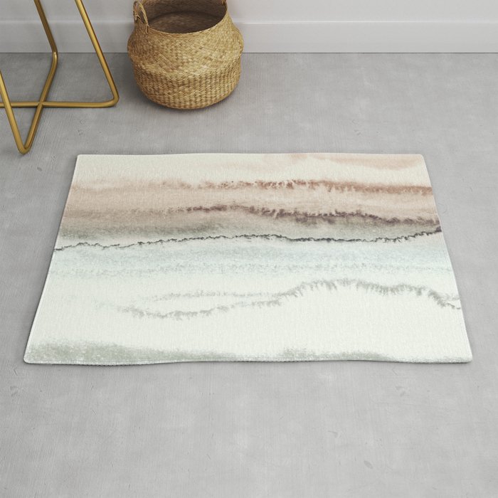 WITHIN THE TIDES NATURAL THREE by Monika Strigel Rug