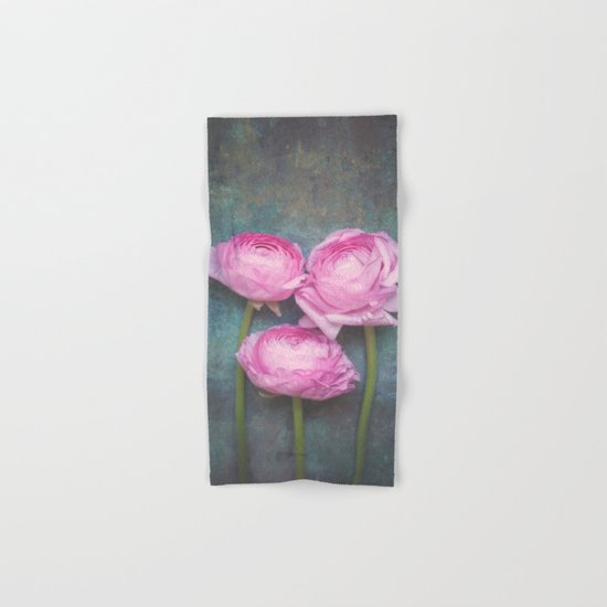Beautiful Ranunculus Hand & Bath Towel