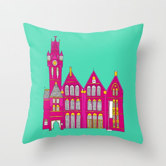 Architecture II Throw Pillow