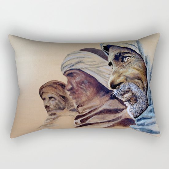 FREE SPIRITS - sunny version Rectangular Pillow