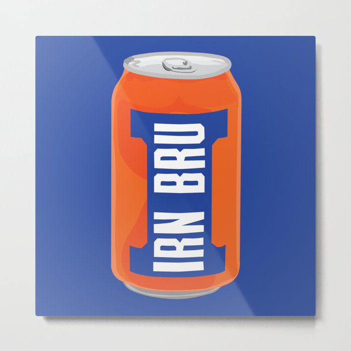 Irn Bru Metal Print