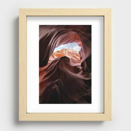 Antelope Canyon Recessed Framed Print