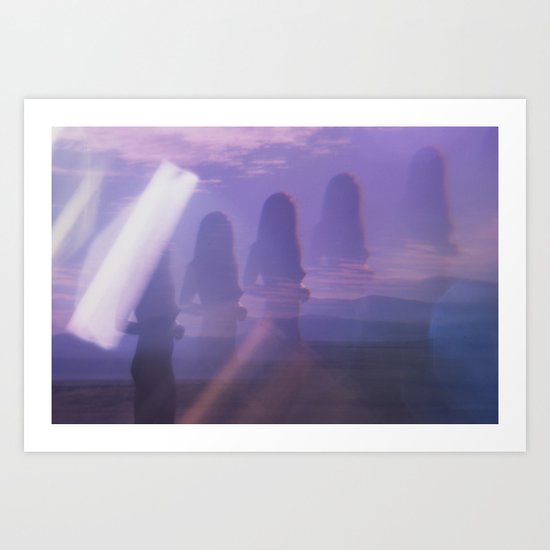 Evening Rain Art Print