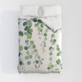 Eucalyptus Watercolor 4 Comforter