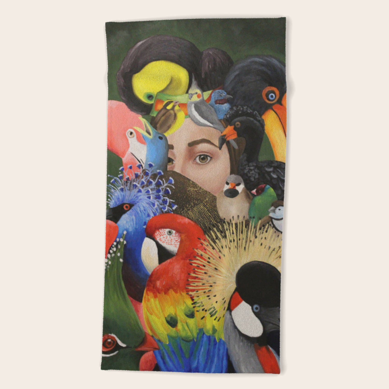 Bird S Eye View Beach Towel By Hwaddington Society6