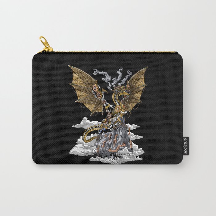 Steampunk Dragon Carry-All Pouch