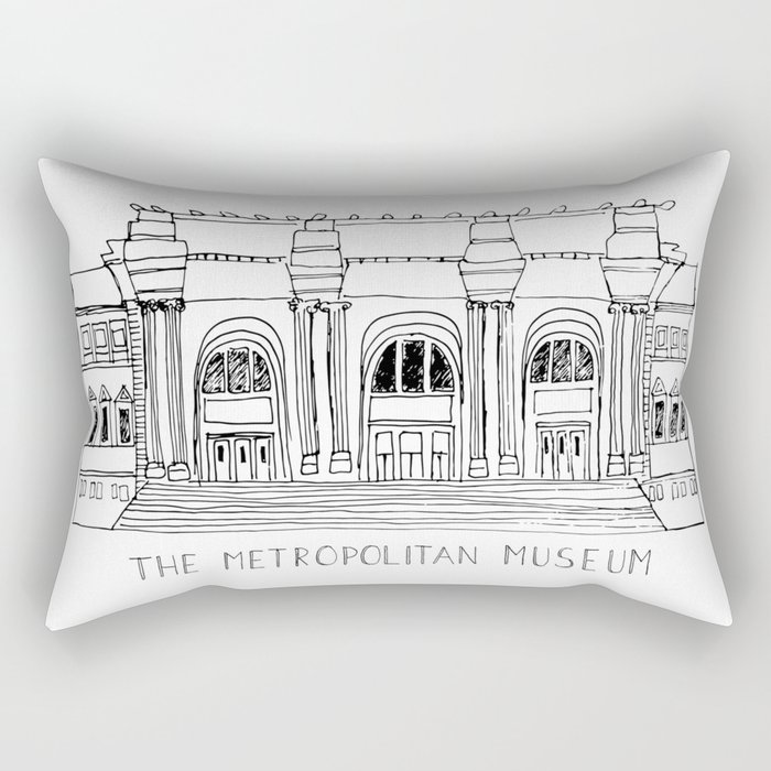 The Metropolitan Museum  Rectangular Pillow