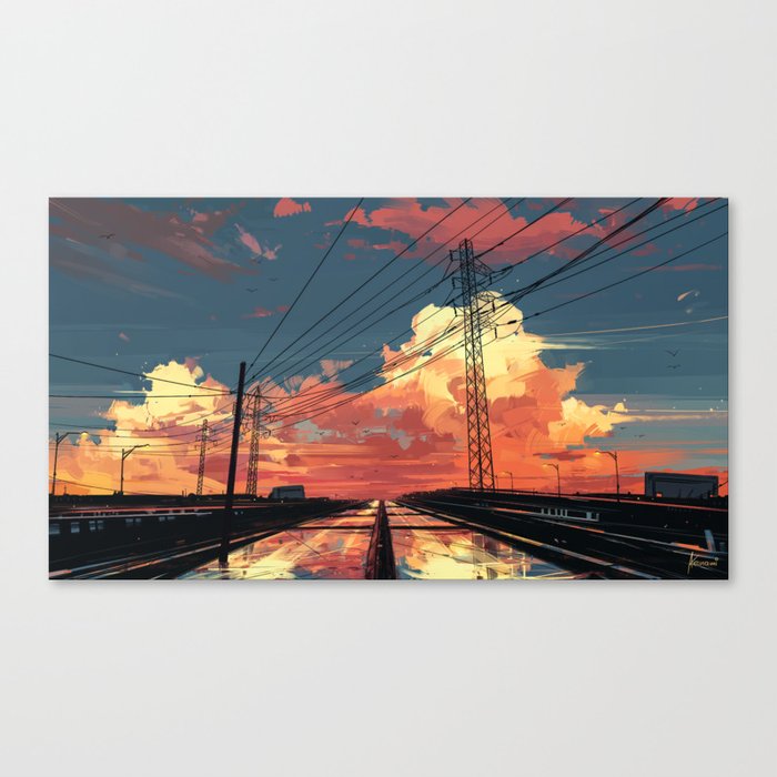 Timeless Canvas Print By Aenami
