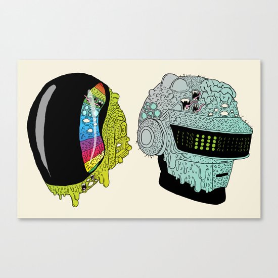 Get Yucky Canvas Print