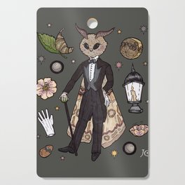 Mothman (gray) Cutting Board