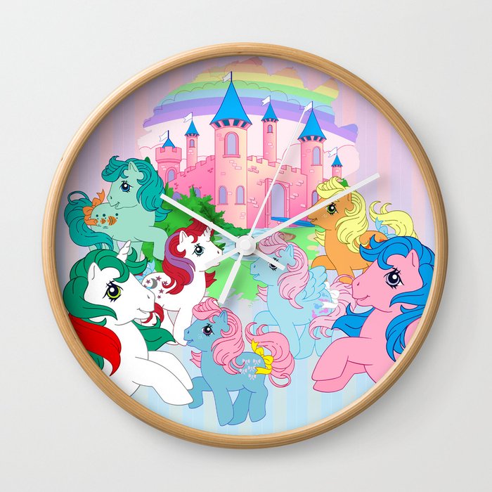 my little pony clock