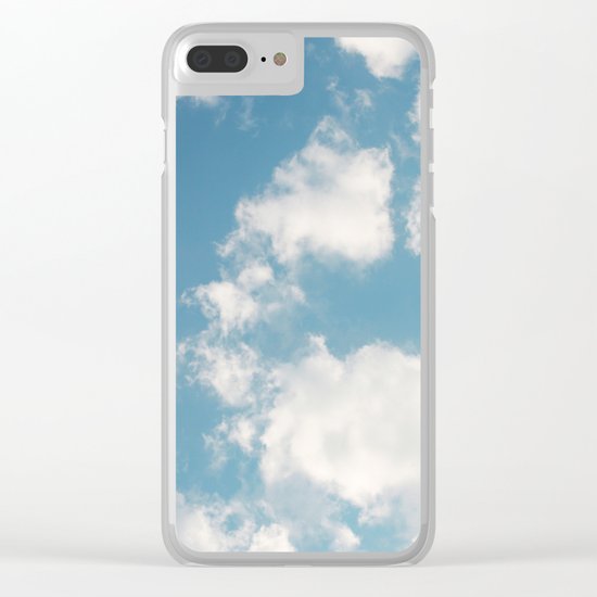 Clouds Clear iPhone Case
