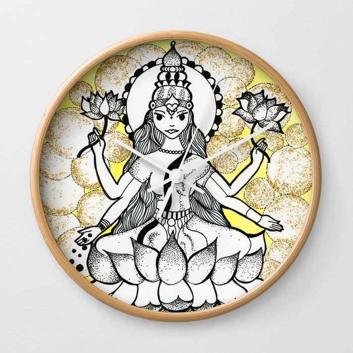 Lakshmi Wall Clock