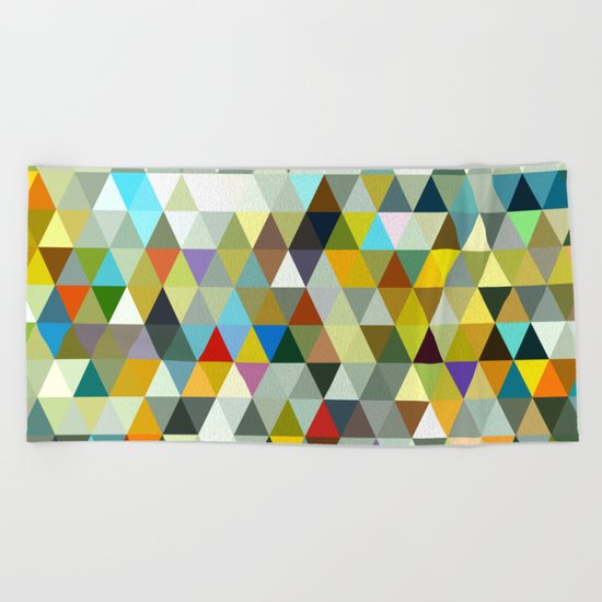 Awesome Triangle Beach Towel