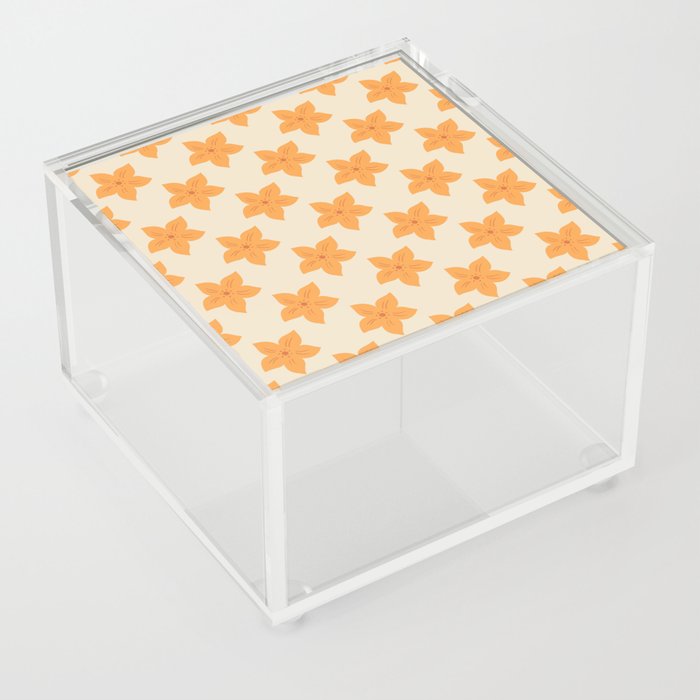 Star Pattern Acrylic Box