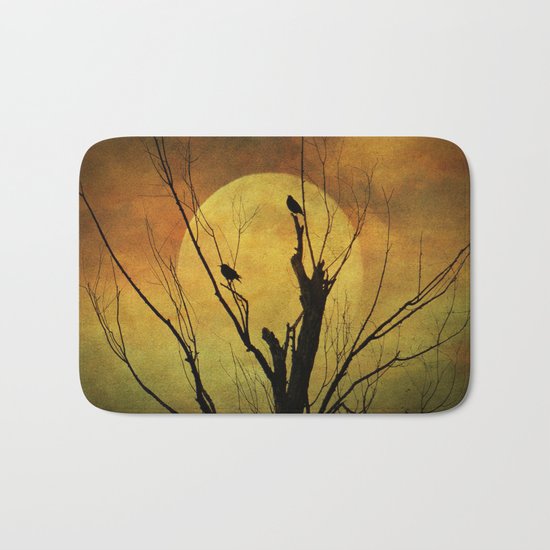 Red Sky at Night Bath Mat