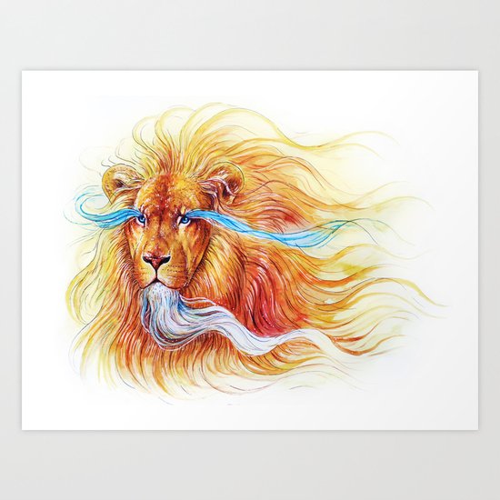 "Spirits of the Seasons - Summer" Art Print