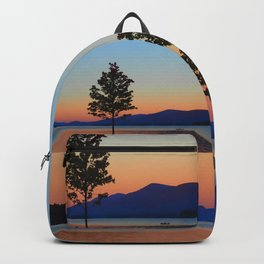 Adirondack Sunset in Lake George New York  Backpack