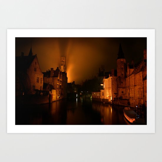 Bruge Art Print