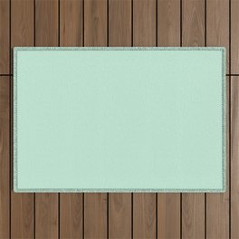 Spearmint Toothpaste Green Outdoor Rug
