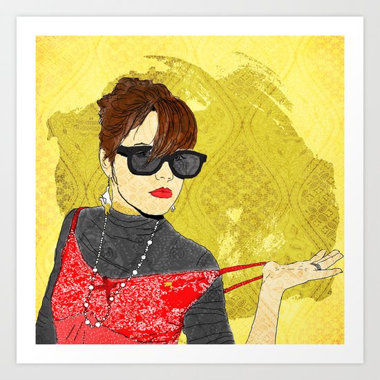 vintage Art Print
