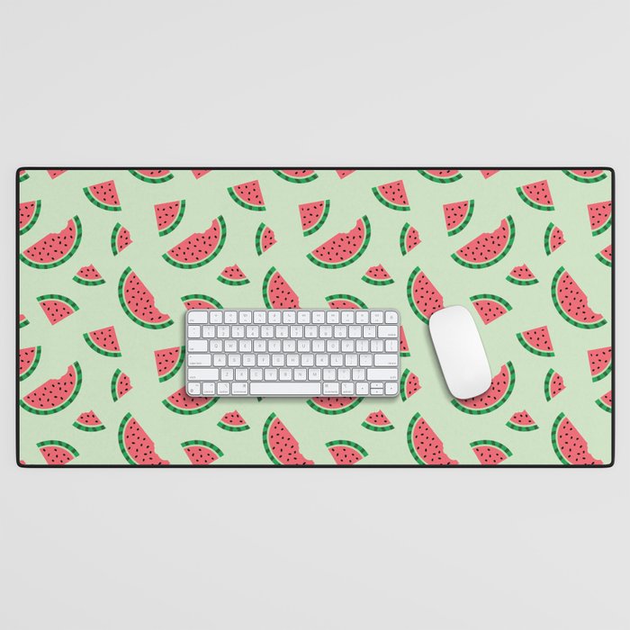 Watermelon pattern Desk Mat