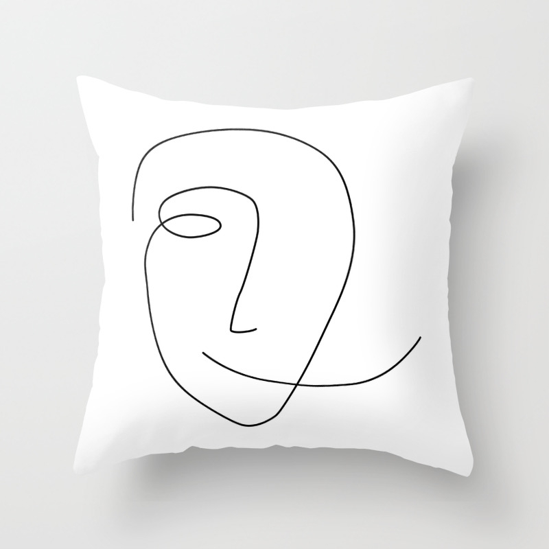Different Smile Throw Pillow By Explicitdesign Society6