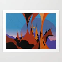 Fall of the Ancient World Art Print