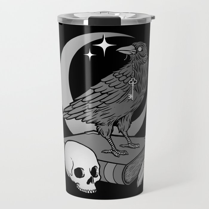 Occult Crow Travel Mug
